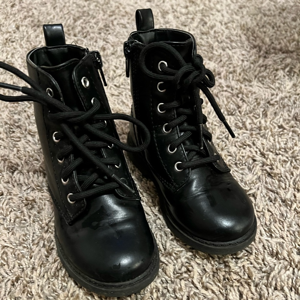 Black boots